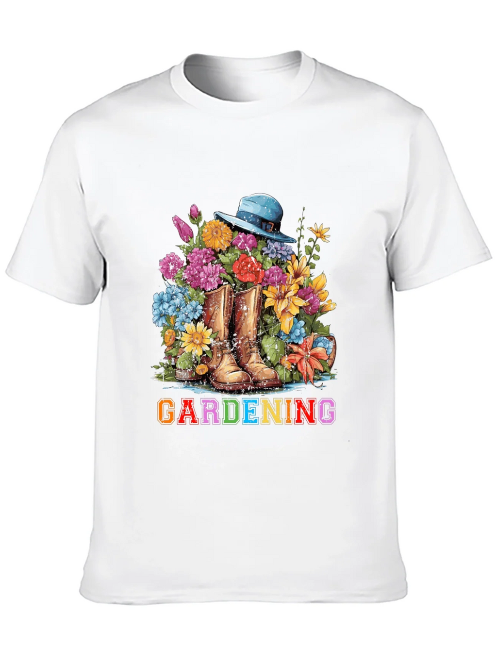 Gardening Boots & Flowers T-Shirt product image 9
