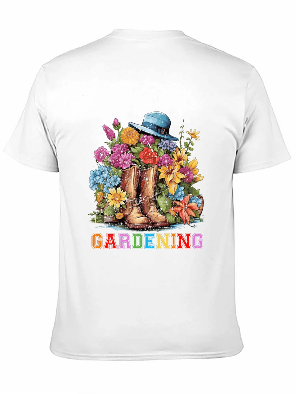Gardening Boots & Flowers T-Shirt product image 10