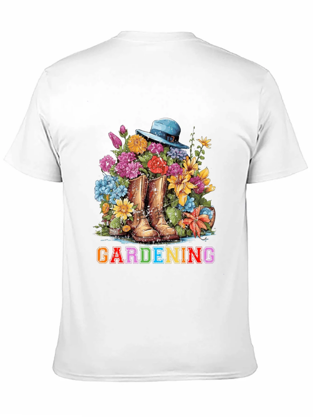 Gardening Boots & Flowers T-Shirt product image 10