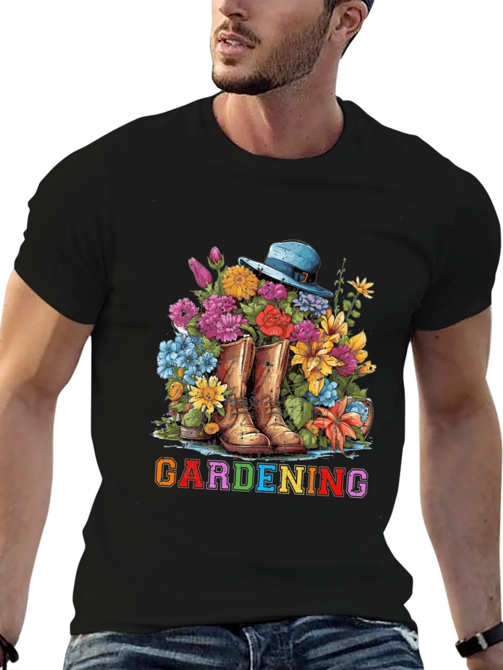 Gardening Boots & Flowers T-Shirt product image 6