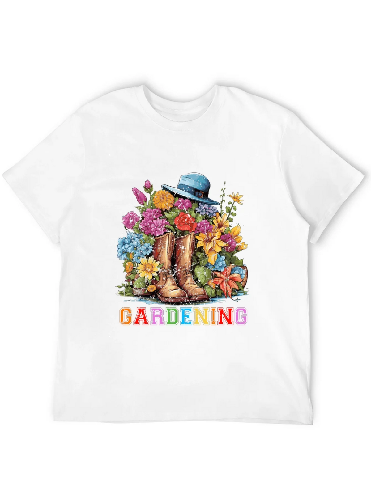 Gardening Boots & Flowers T-Shirt product image 11