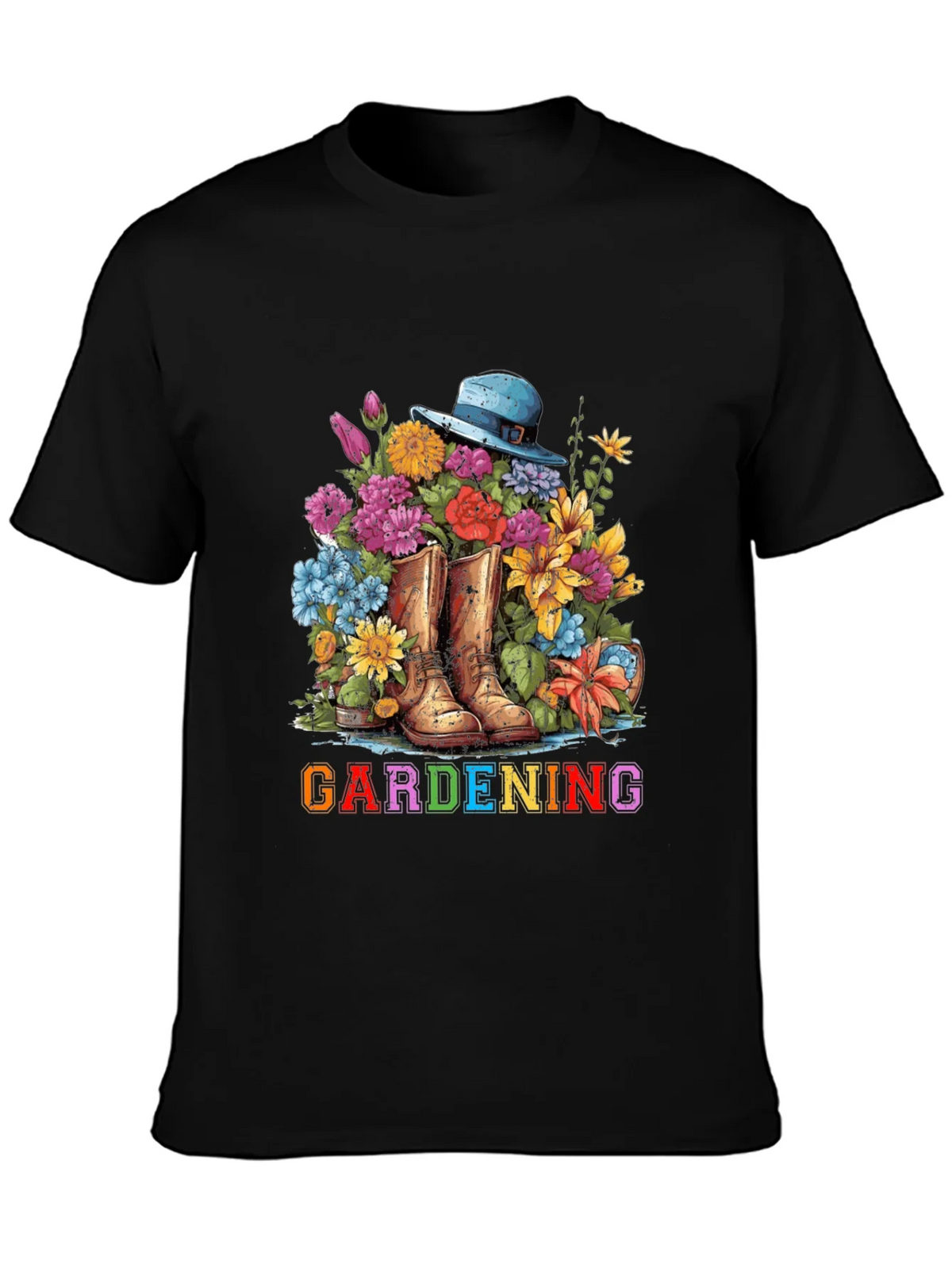 Gardening Boots & Flowers T-Shirt product image 3