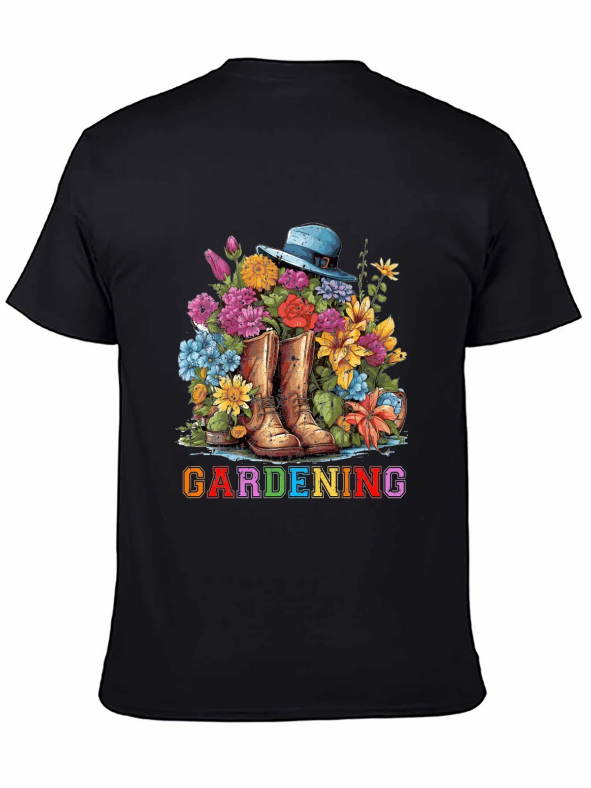 Gardening Boots & Flowers T-Shirt product image 4