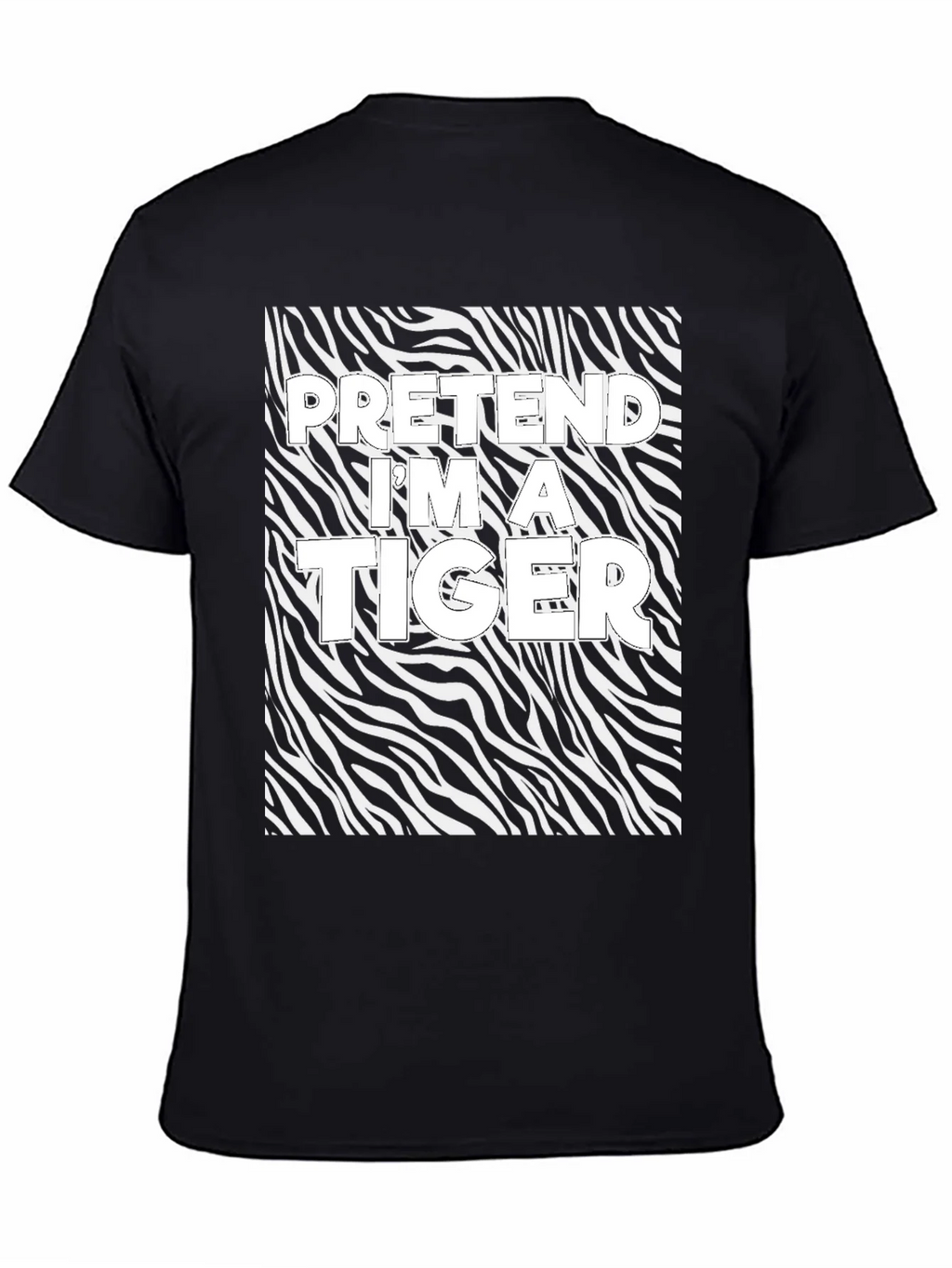 Pretend Im a Tiger Graphic Tee product image 4