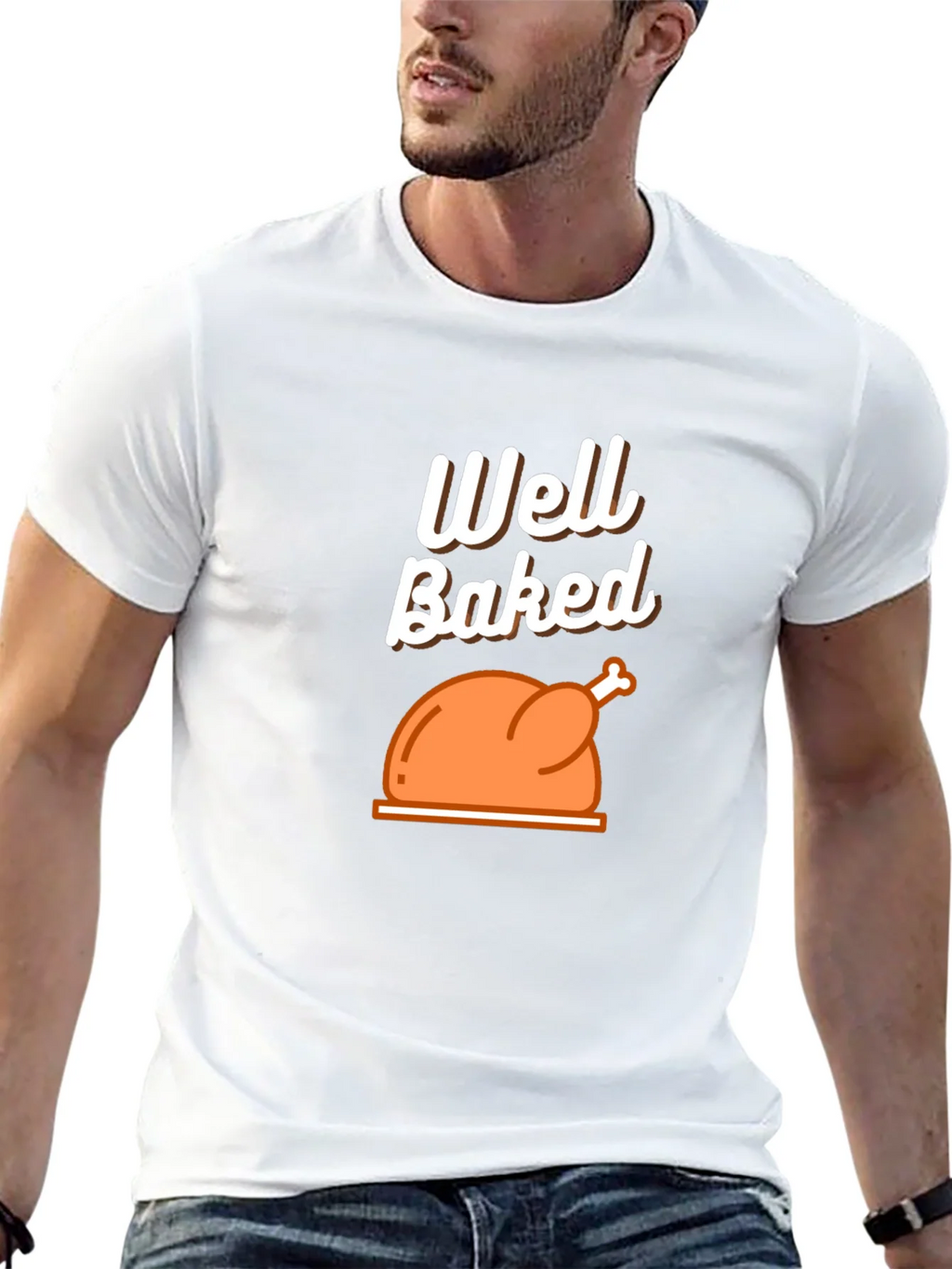 Well Baked Turkey Graphic T-Shirt product image 12