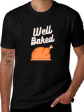 Well Baked Turkey Graphic T-Shirt product image 1