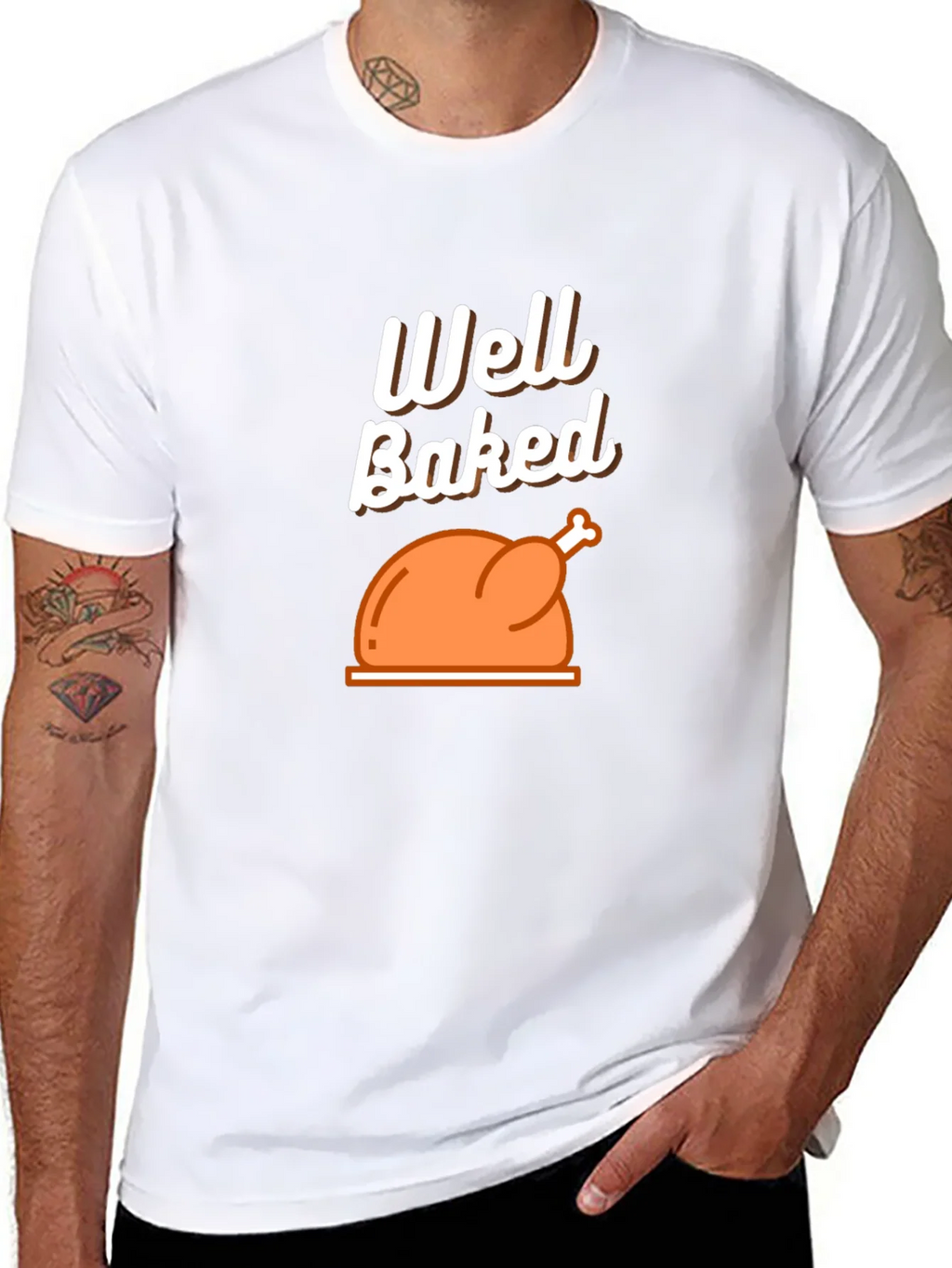 Well Baked Turkey Graphic T-Shirt product image 7
