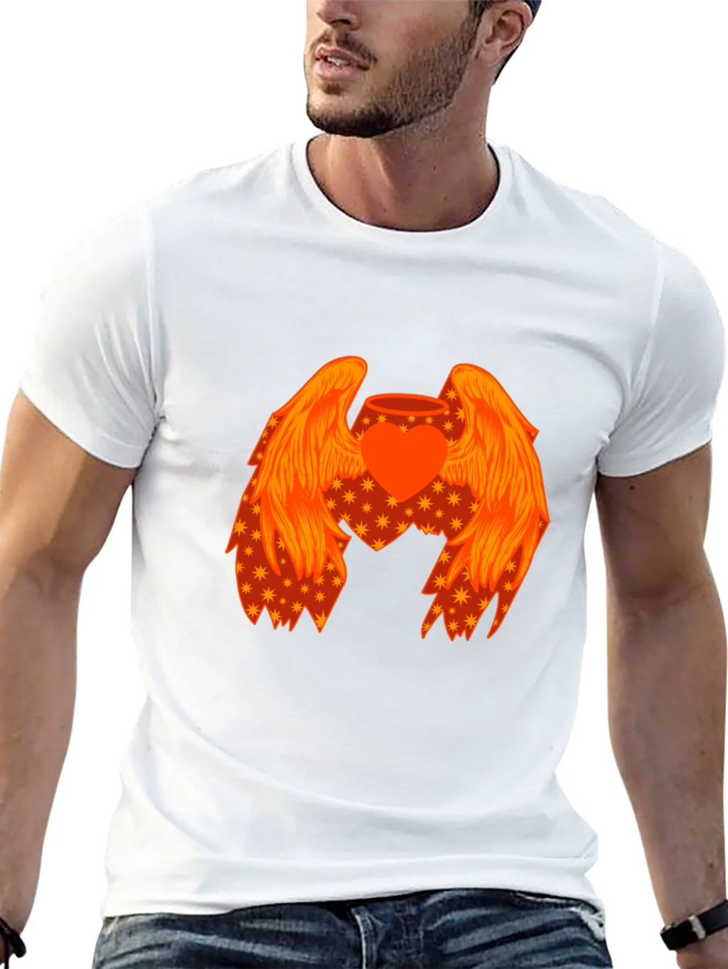 Heart with Wings Graphic T-Shirt product image 12