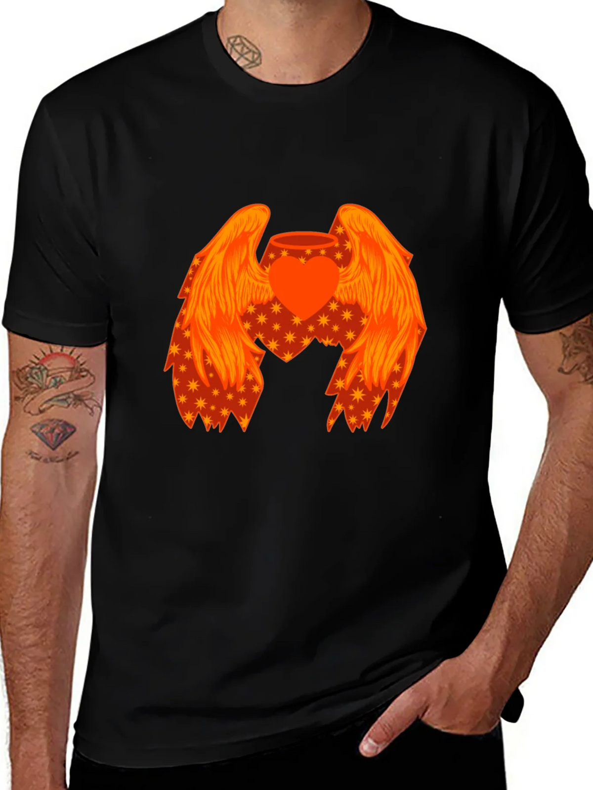 Heart with Wings Graphic T-Shirt product image 1