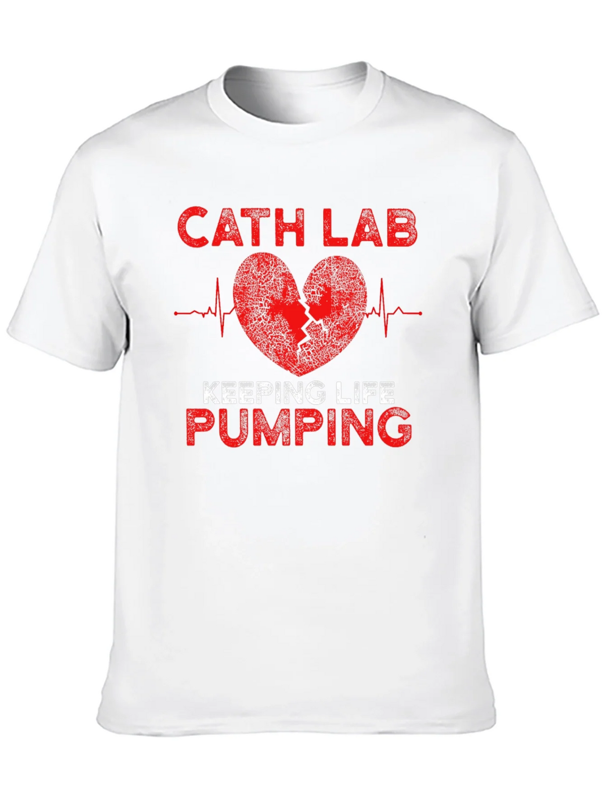 Cath Lab Heartbeat T-Shirt - Keeping Life Pumping product image 9