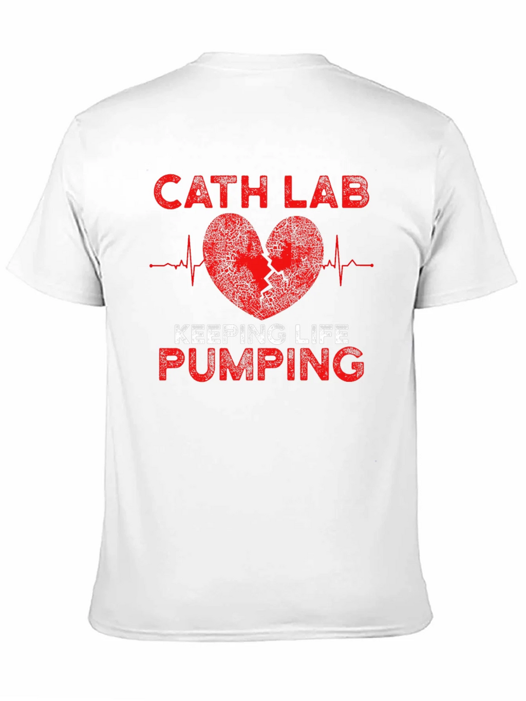Cath Lab Heartbeat T-Shirt - Keeping Life Pumping product image 10