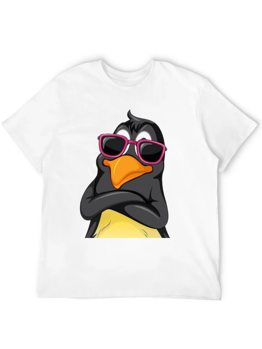 Cool Penguin Graphic Tee - Stylish Black T-Shirt product image 11