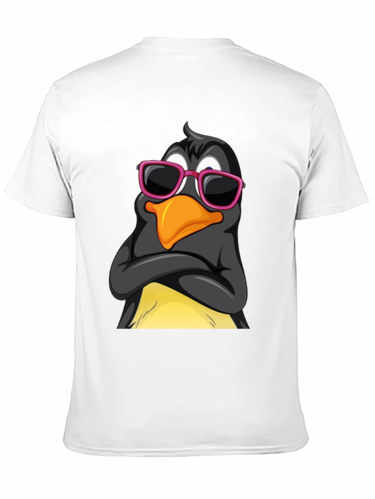 Cool Penguin Graphic Tee - Stylish Black T-Shirt product image 10