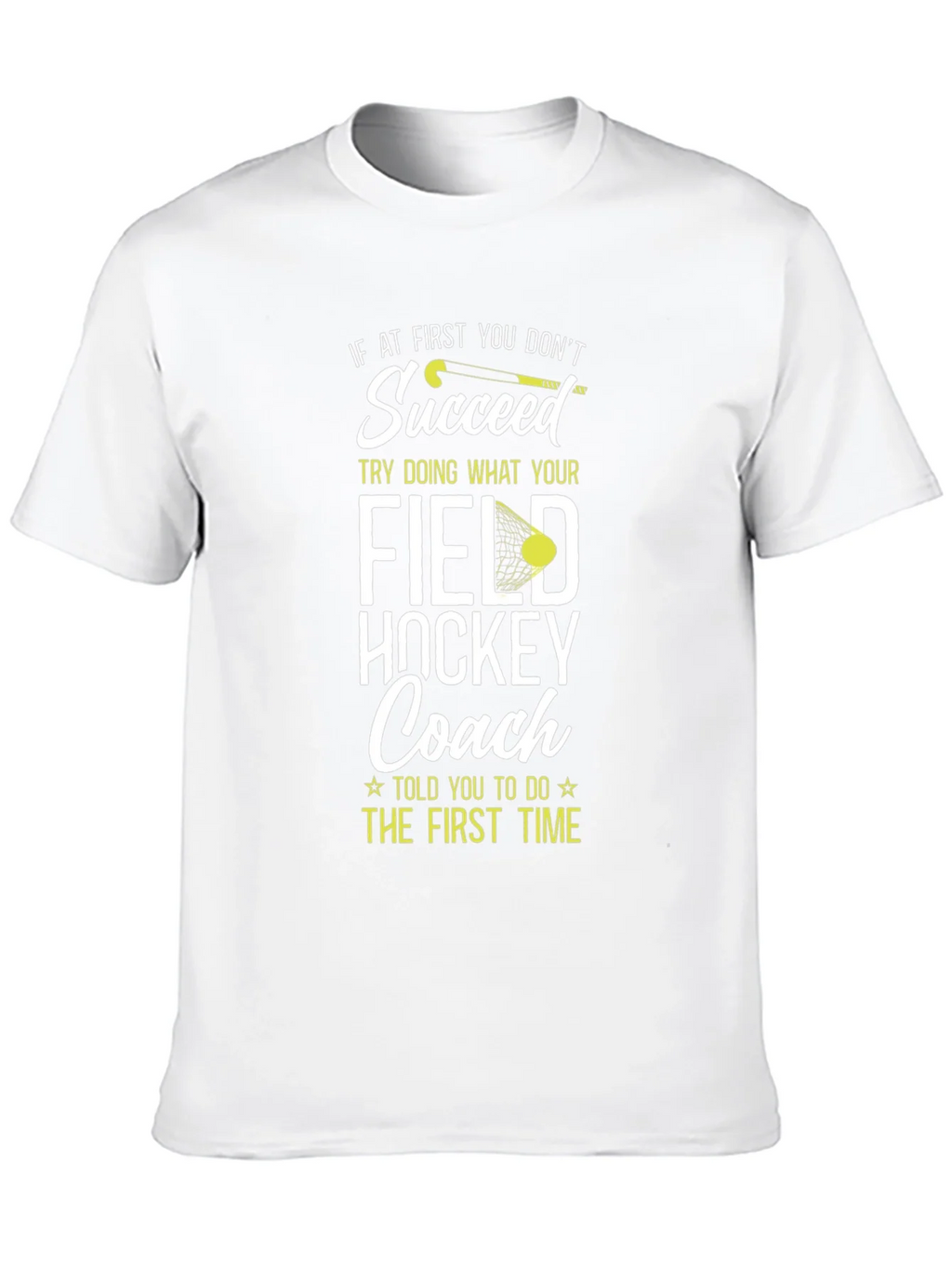 Field Hockey Coach Graphic T-Shirt product image 9