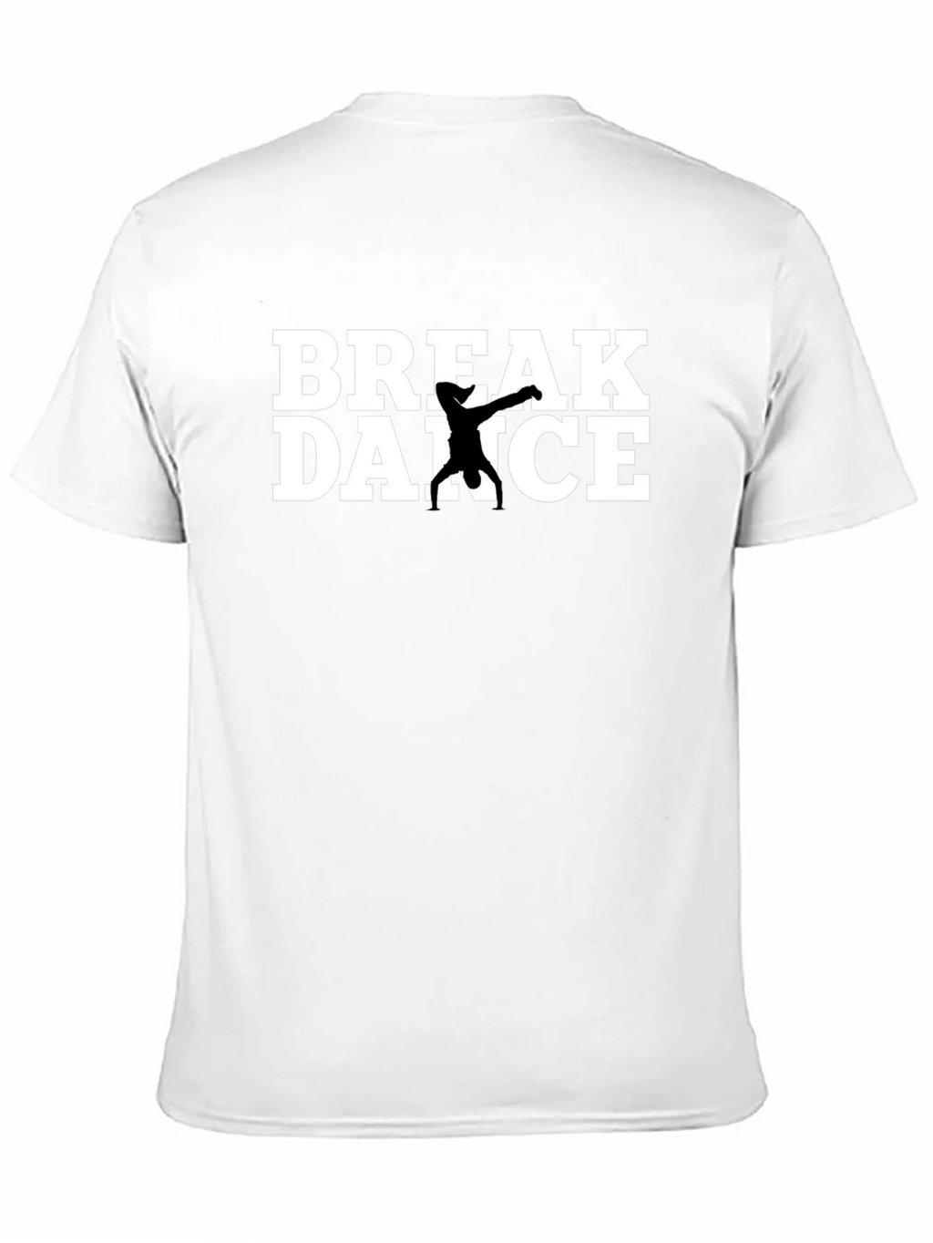 Break Dance Graphic Tee - Black Cotton T-Shirt product image 10