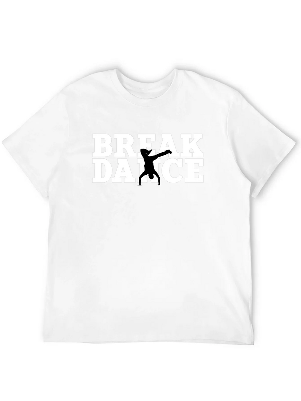 Break Dance Graphic Tee - Black Cotton T-Shirt product image 11