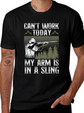 Cant Work Today Arm in Sling T-Shirt product image 1