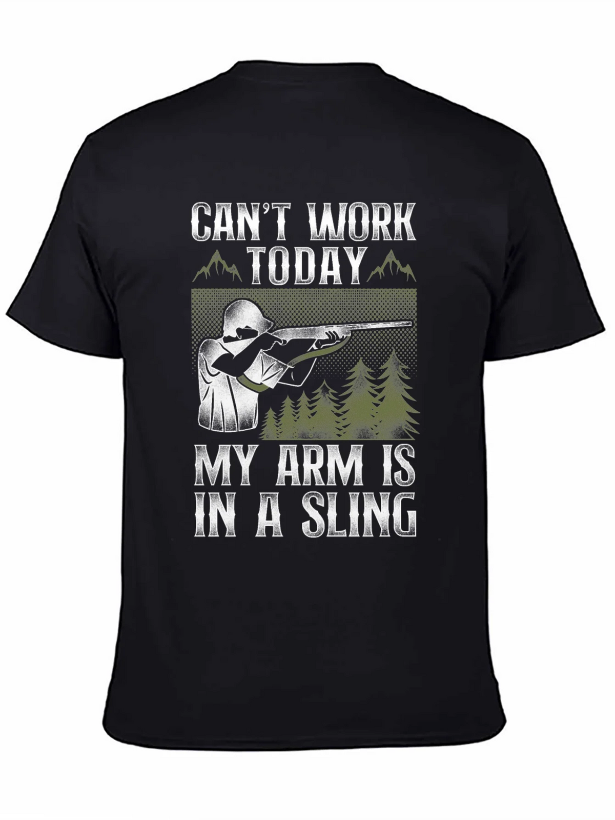 Cant Work Today Arm in Sling T-Shirt product image 4