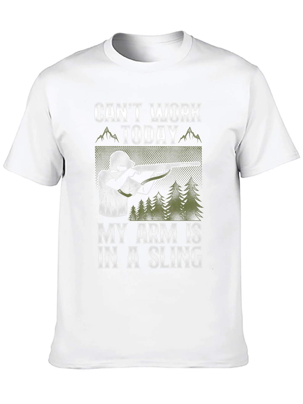 Cant Work Today Arm in Sling T-Shirt product image 9