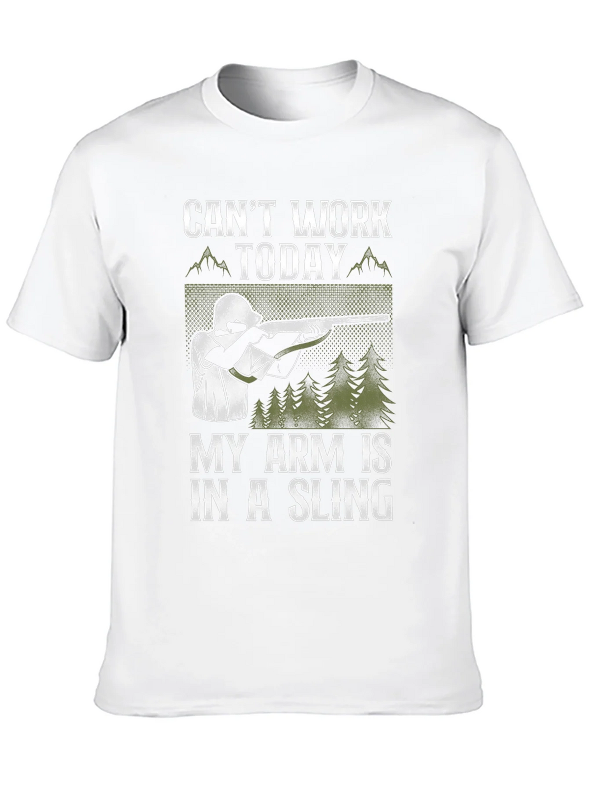 Cant Work Today Arm in Sling T-Shirt product image 9