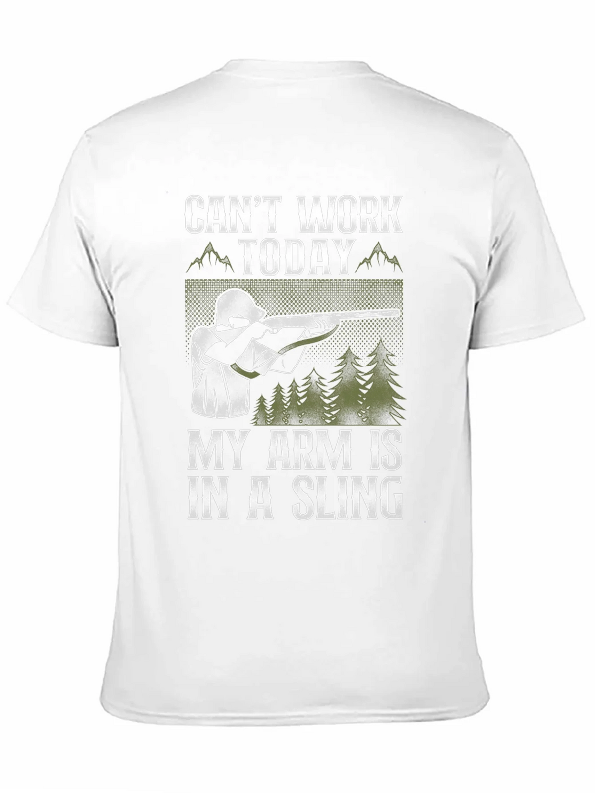 Cant Work Today Arm in Sling T-Shirt product image 10