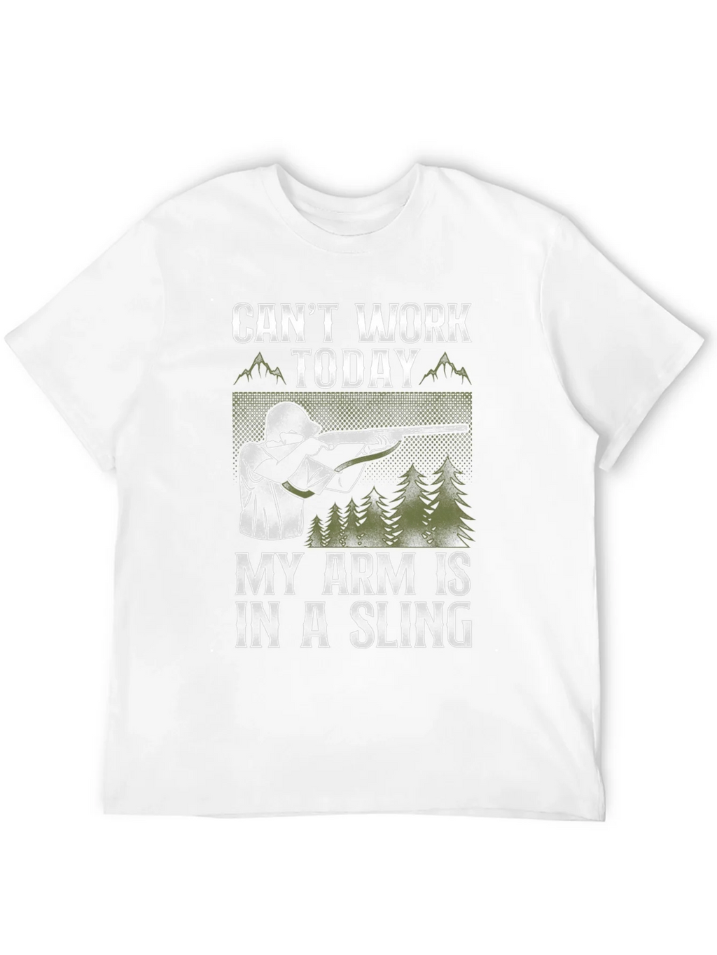 Cant Work Today Arm in Sling T-Shirt product image 11