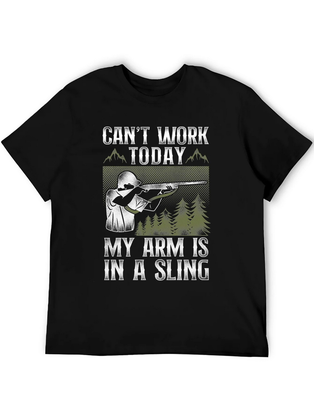 Cant Work Today Arm in Sling T-Shirt product image 5