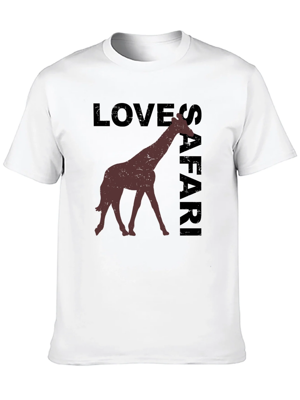 Safari Giraffe Graphic T-Shirt product image 9