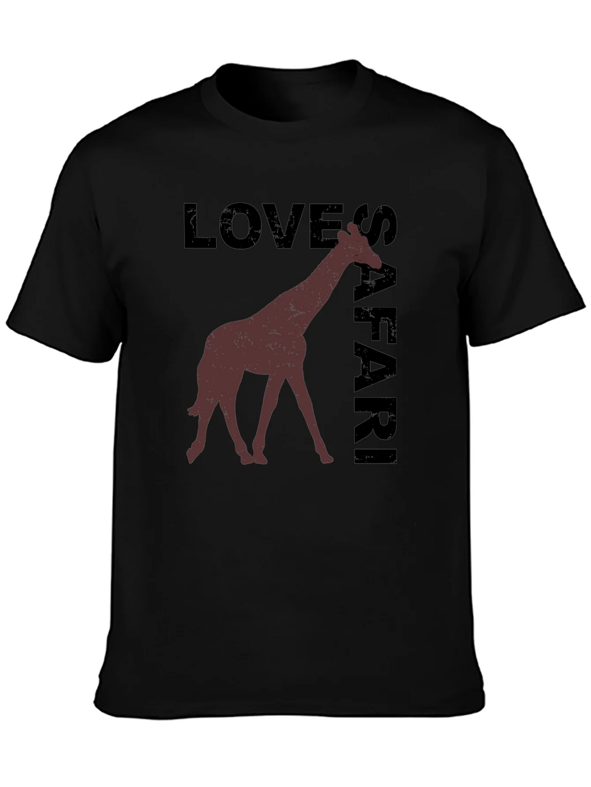 Safari Giraffe Graphic T-Shirt product image 3