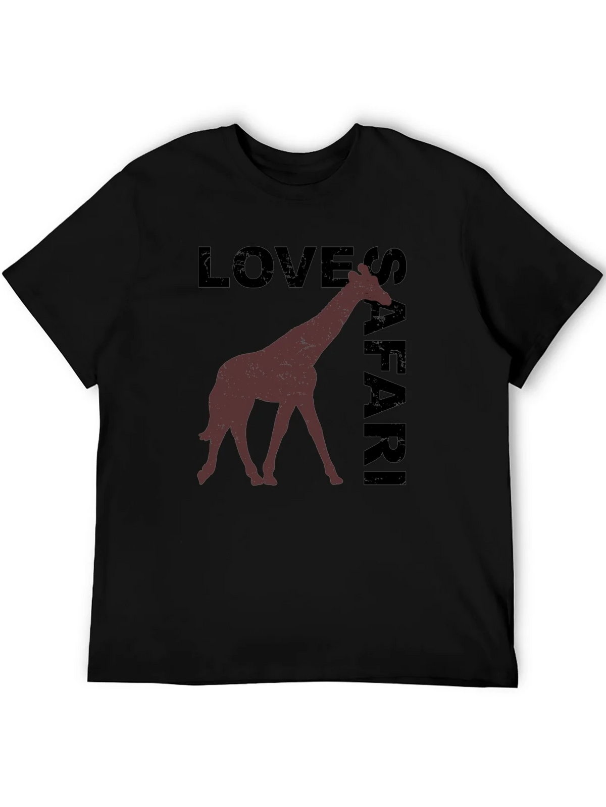 Safari Giraffe Graphic T-Shirt product image 5