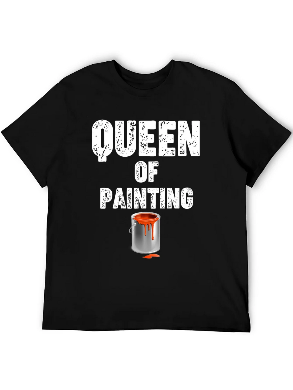 Queen of Painting Graphic T-Shirt - Black product image 5