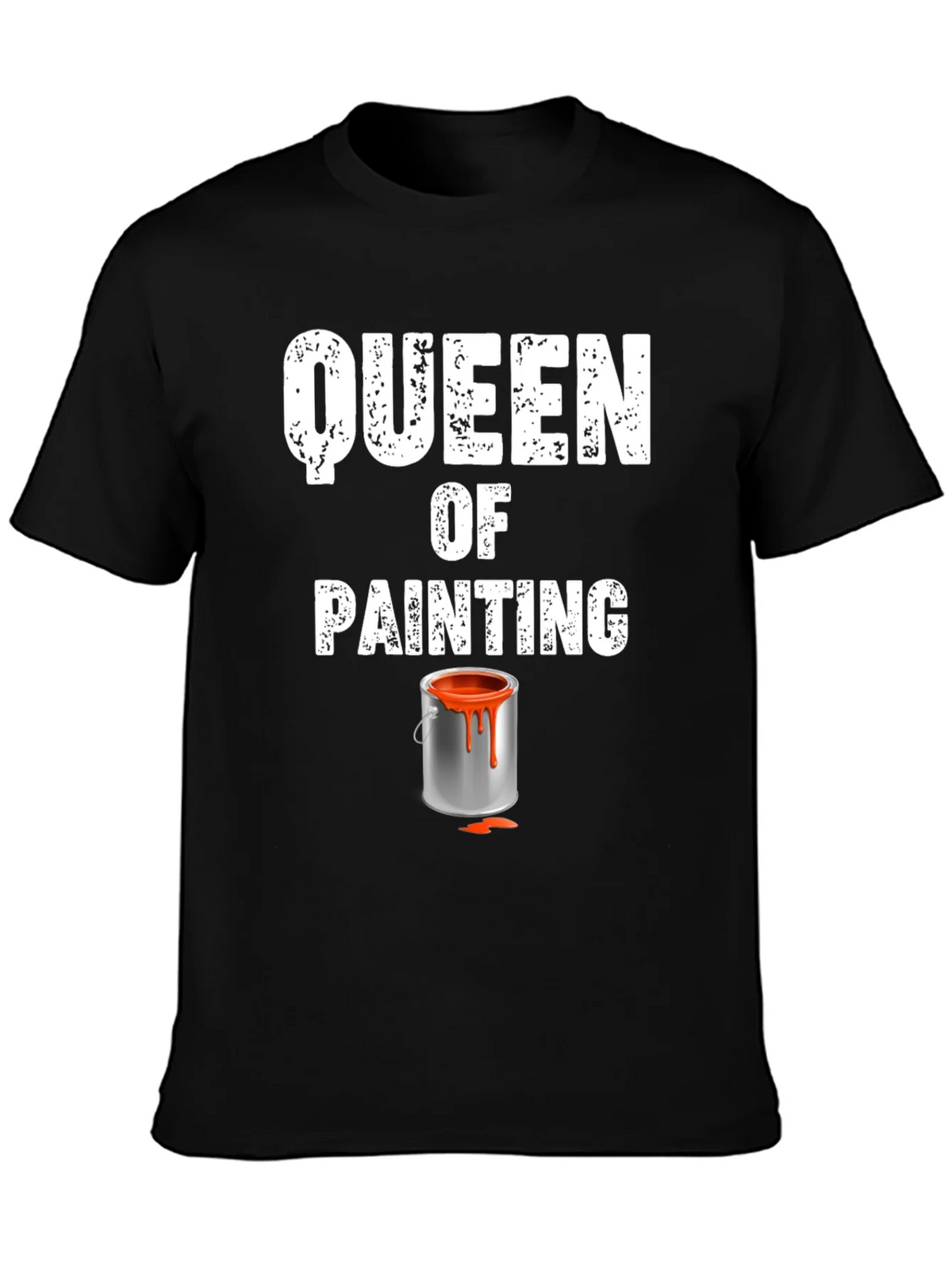 Queen of Painting Graphic T-Shirt - Black product image 3