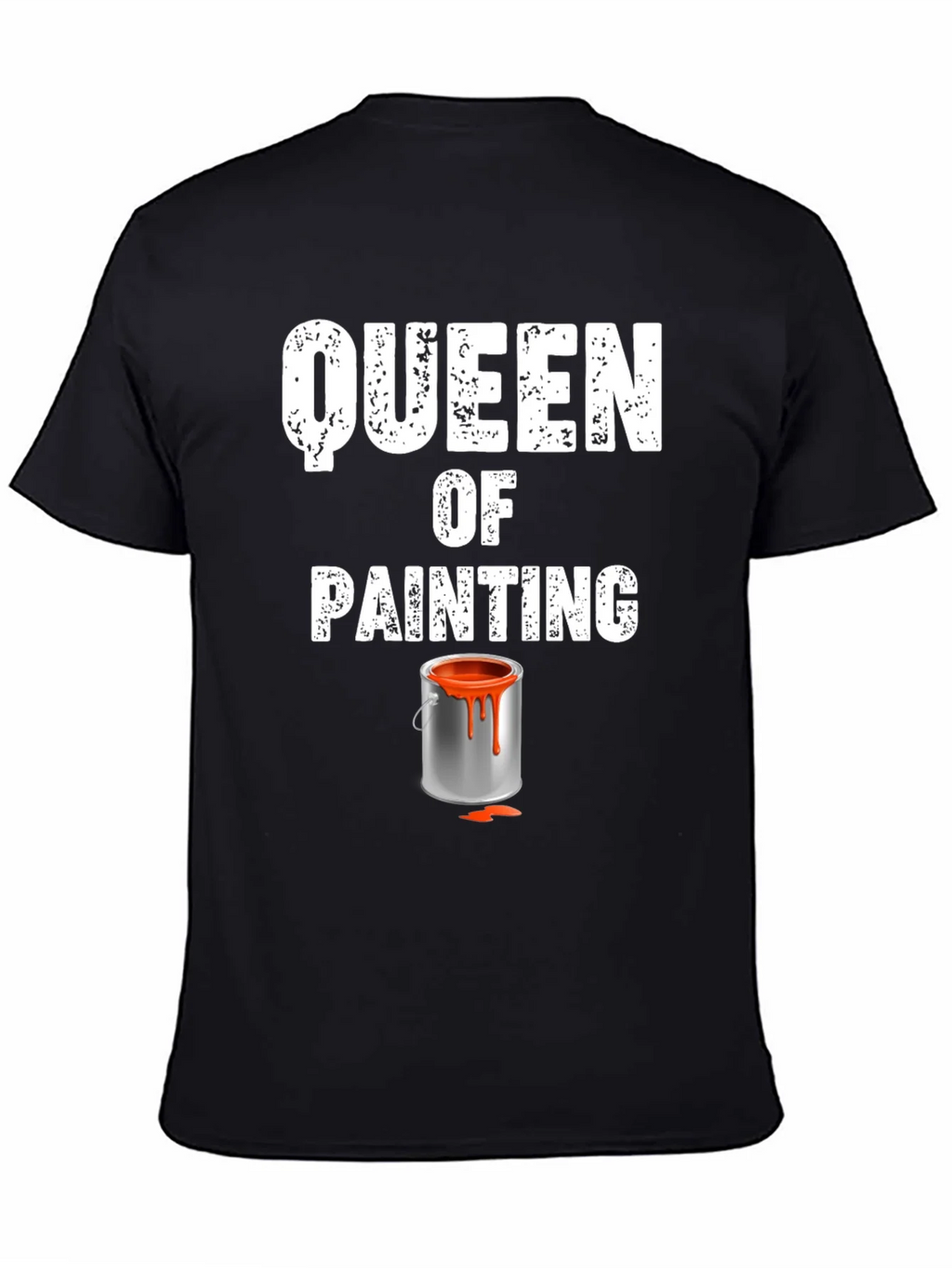 Queen of Painting Graphic T-Shirt - Black product image 4