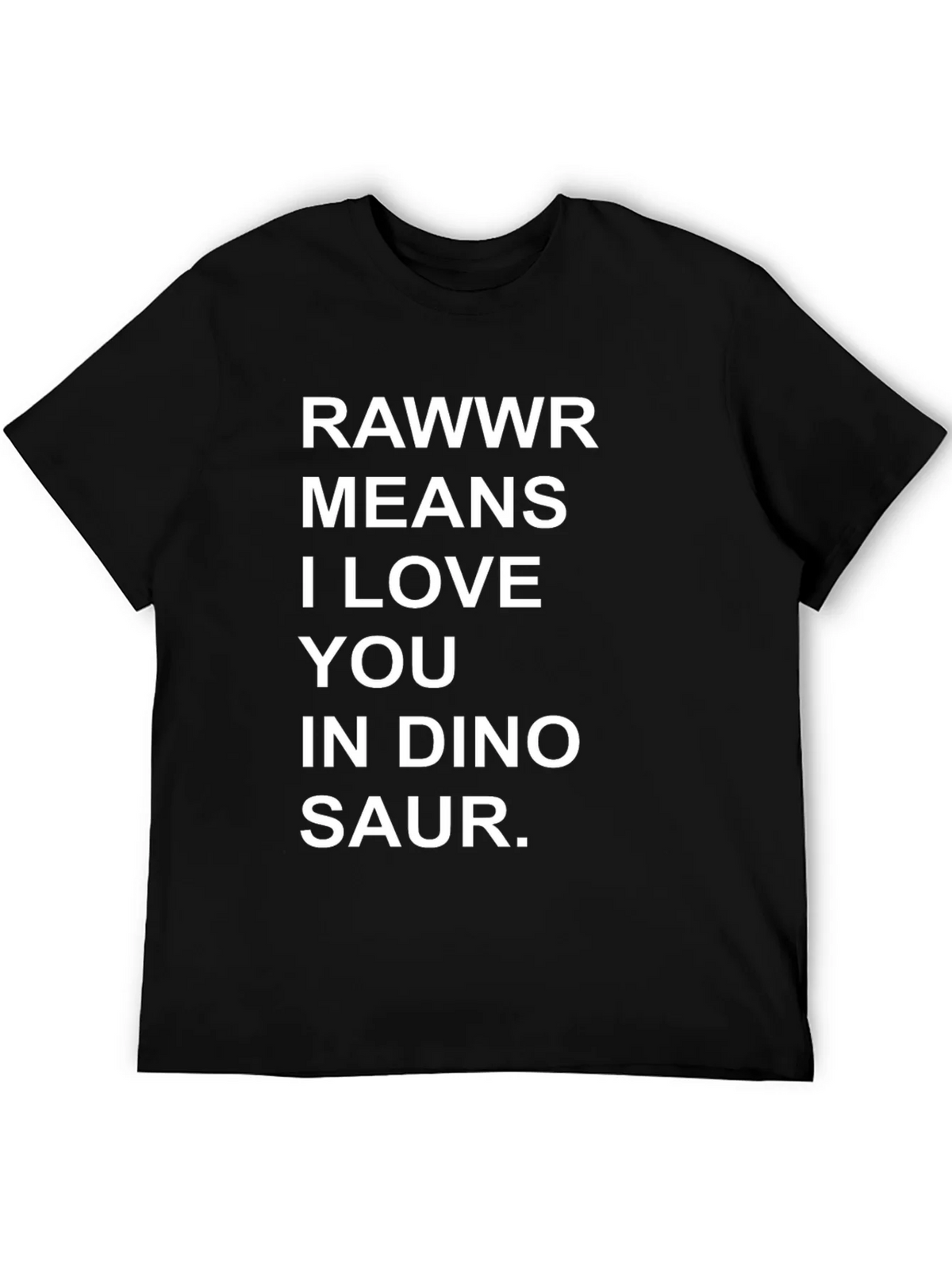 Rawwr Means I Love You T-Shirt Funny Dinosaur Tee product image 5