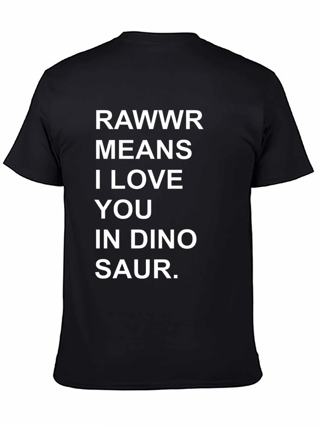 Rawwr Means I Love You T-Shirt Funny Dinosaur Tee product image 4
