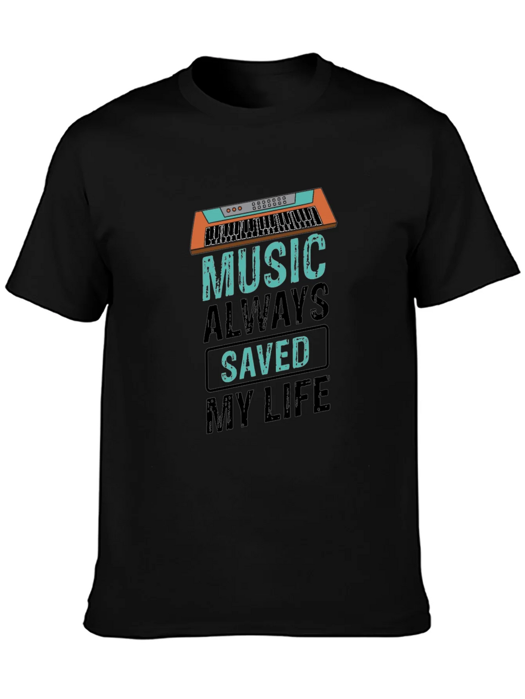 Music Saved My Life Graphic Tee product image 3