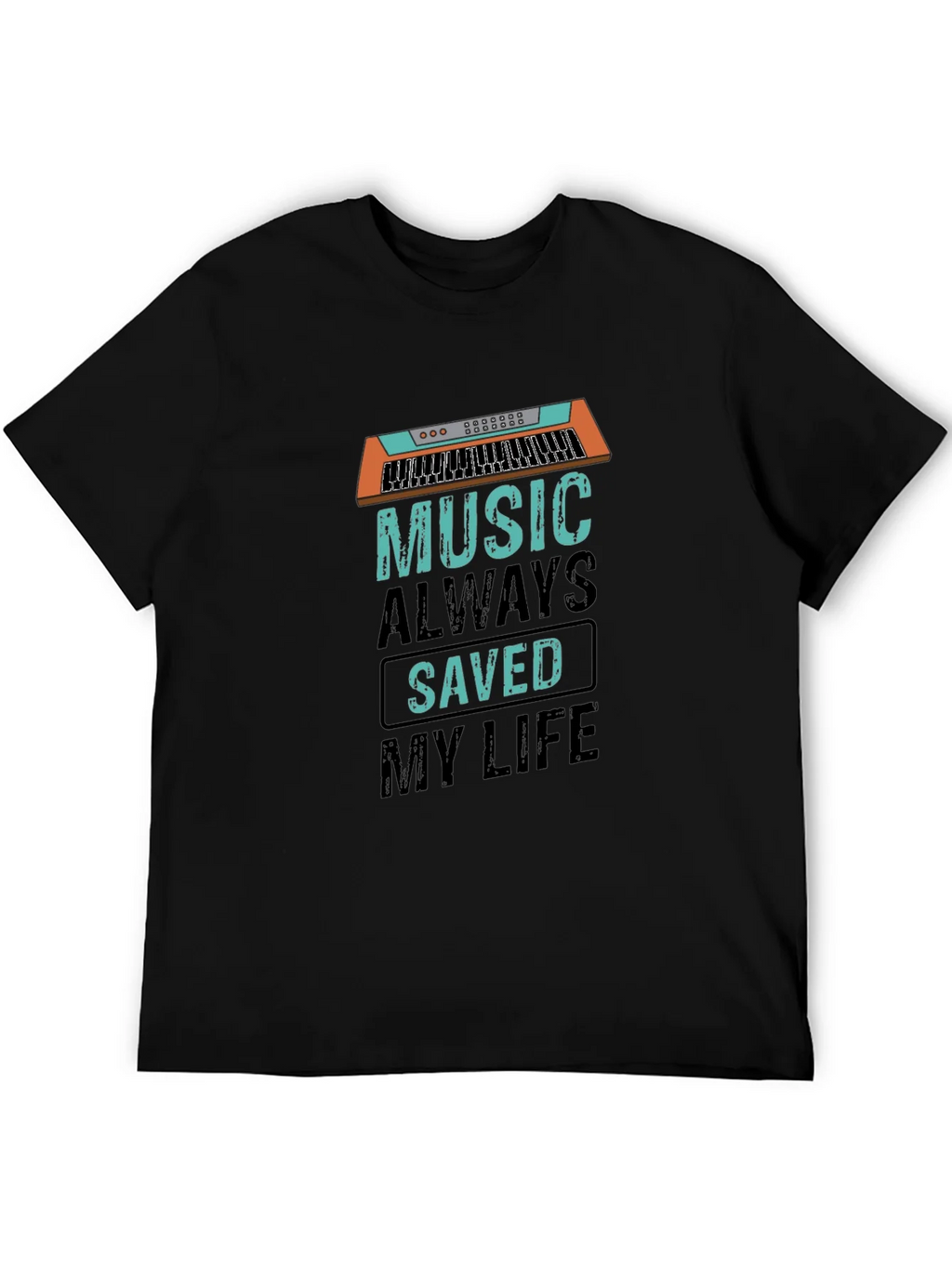 Music Saved My Life Graphic Tee product image 5