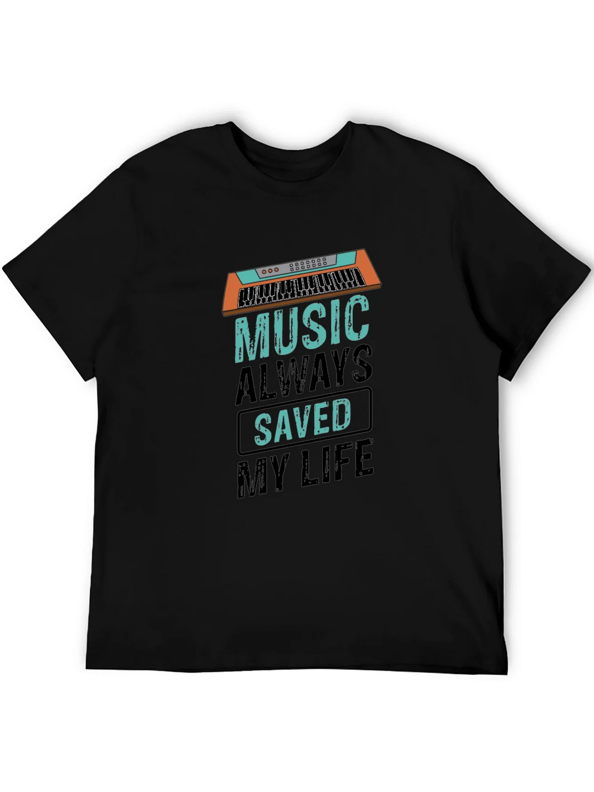 Music Saved My Life Graphic Tee product image 5