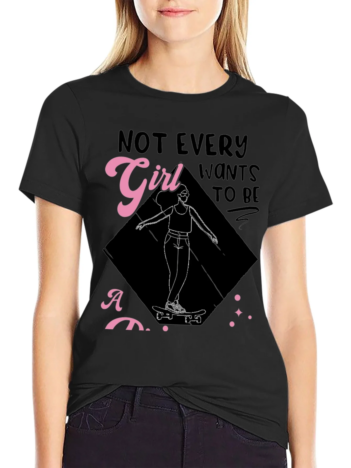 Not Every Girl Skater Graphic Tee product image 2
