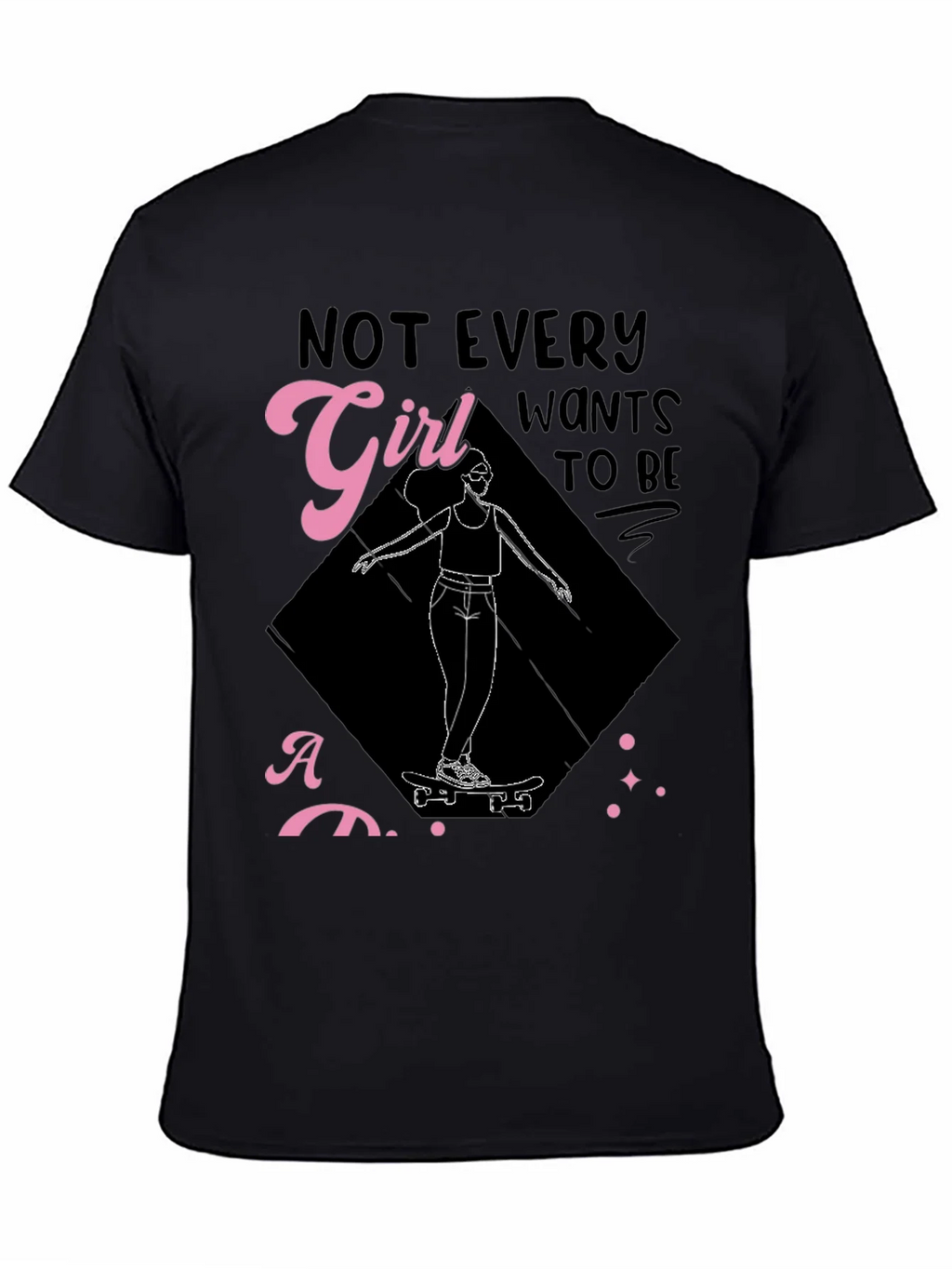 Not Every Girl Skater Graphic Tee product image 4