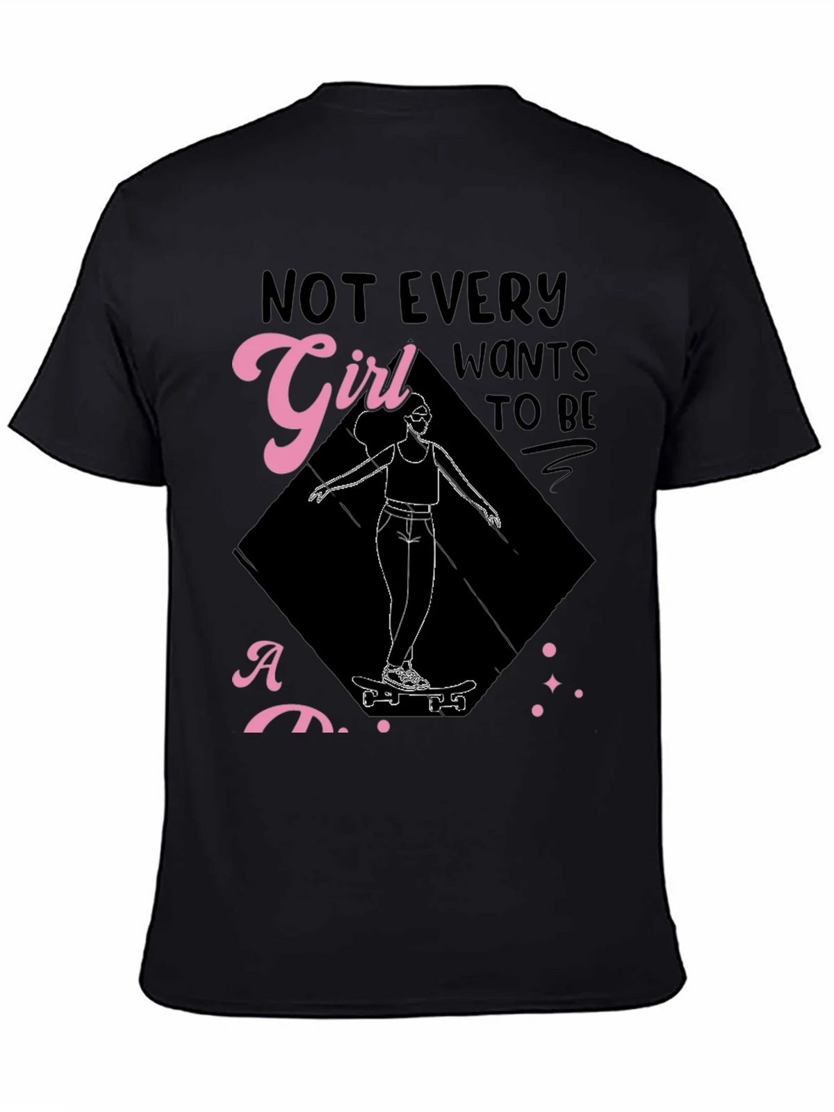 Not Every Girl Skater Graphic Tee product image 4
