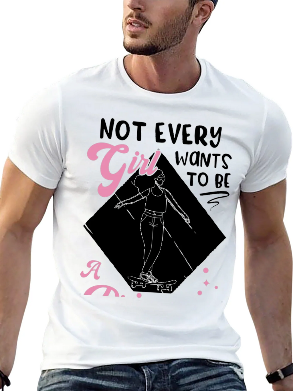 Not Every Girl Skater Graphic Tee product image 12