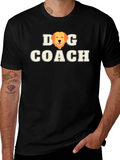 Dog Coach T-Shirt - Golden Retriever Graphic product image 1