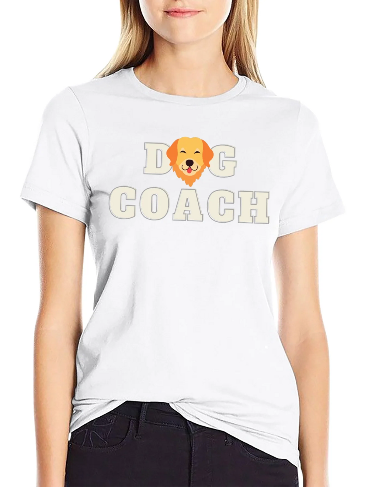 Dog Coach T-Shirt - Golden Retriever Graphic product image 8