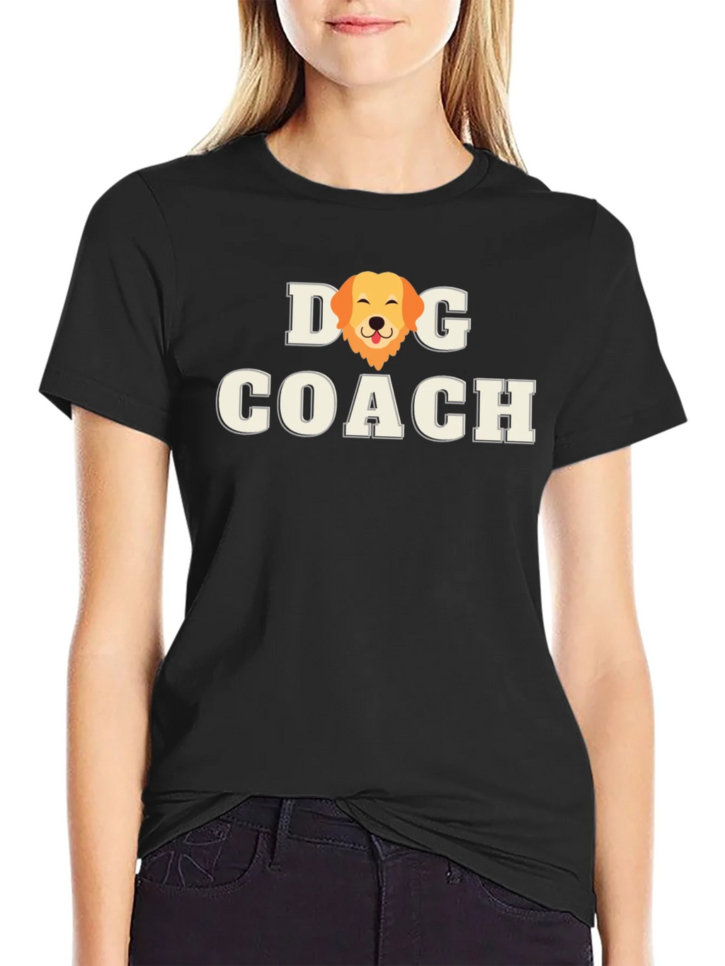 Dog Coach T-Shirt - Golden Retriever Graphic product image 2