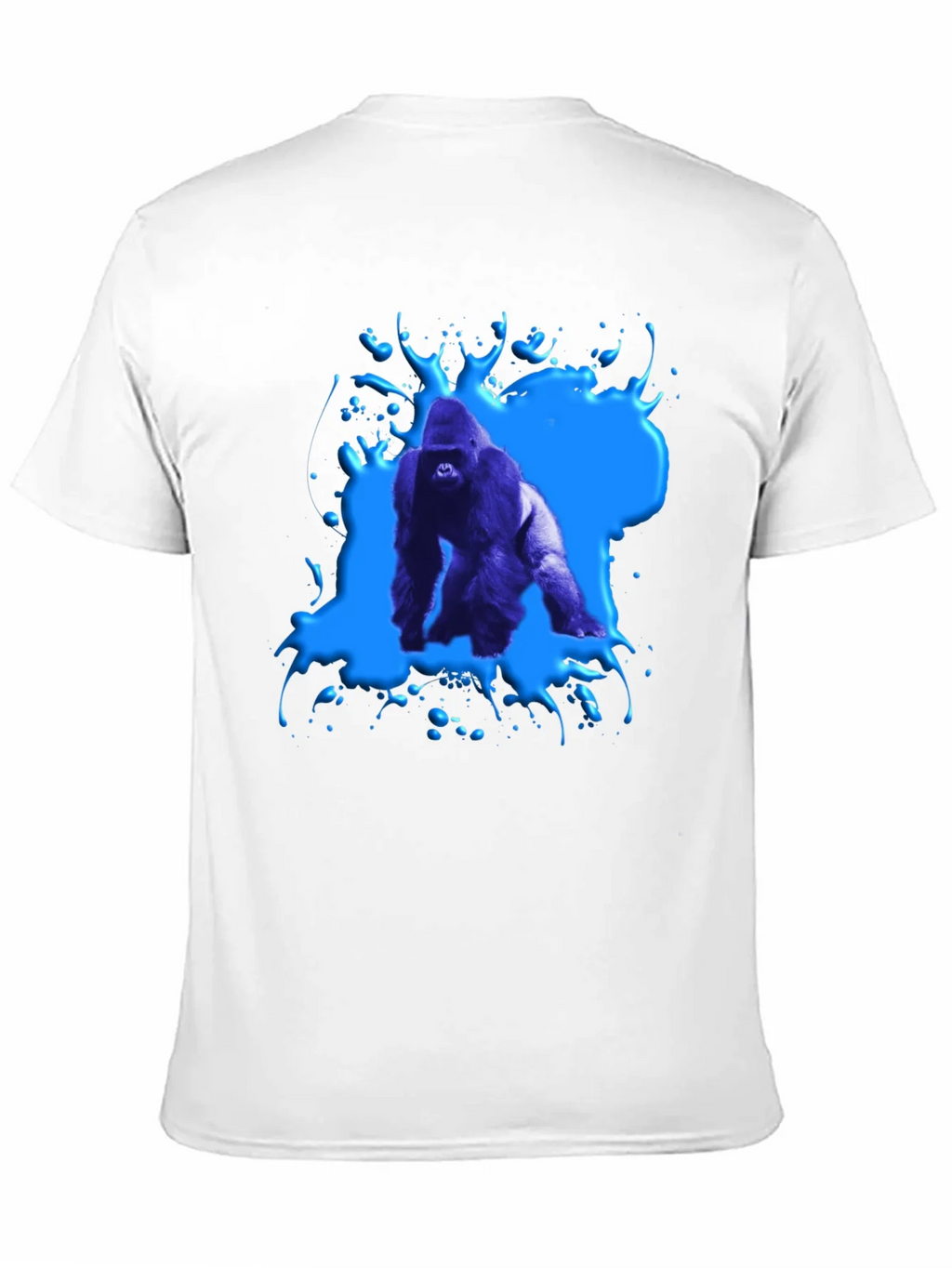 Gorilla Splash Graphic Tee - Bold Black T-Shirt product image 10