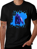 Gorilla Splash Graphic Tee - Bold Black T-Shirt product image 1