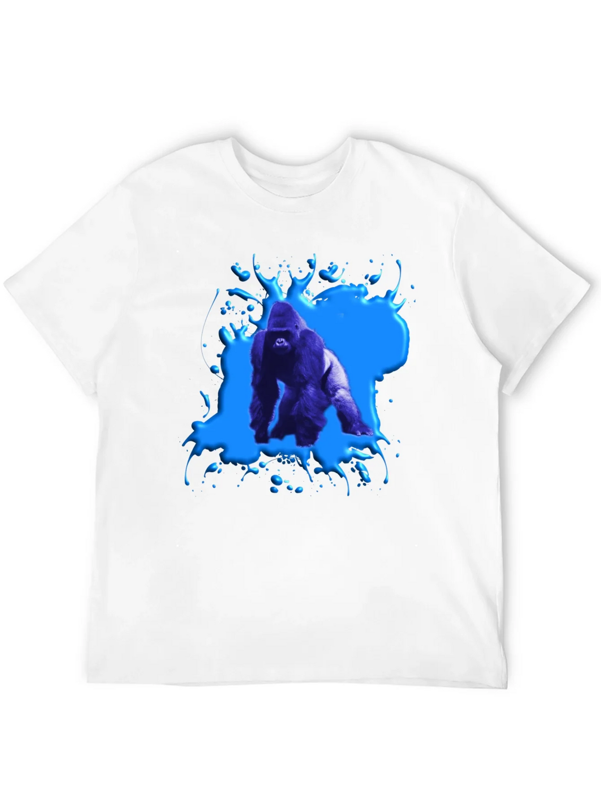 Gorilla Splash Graphic Tee - Bold Black T-Shirt product image 11