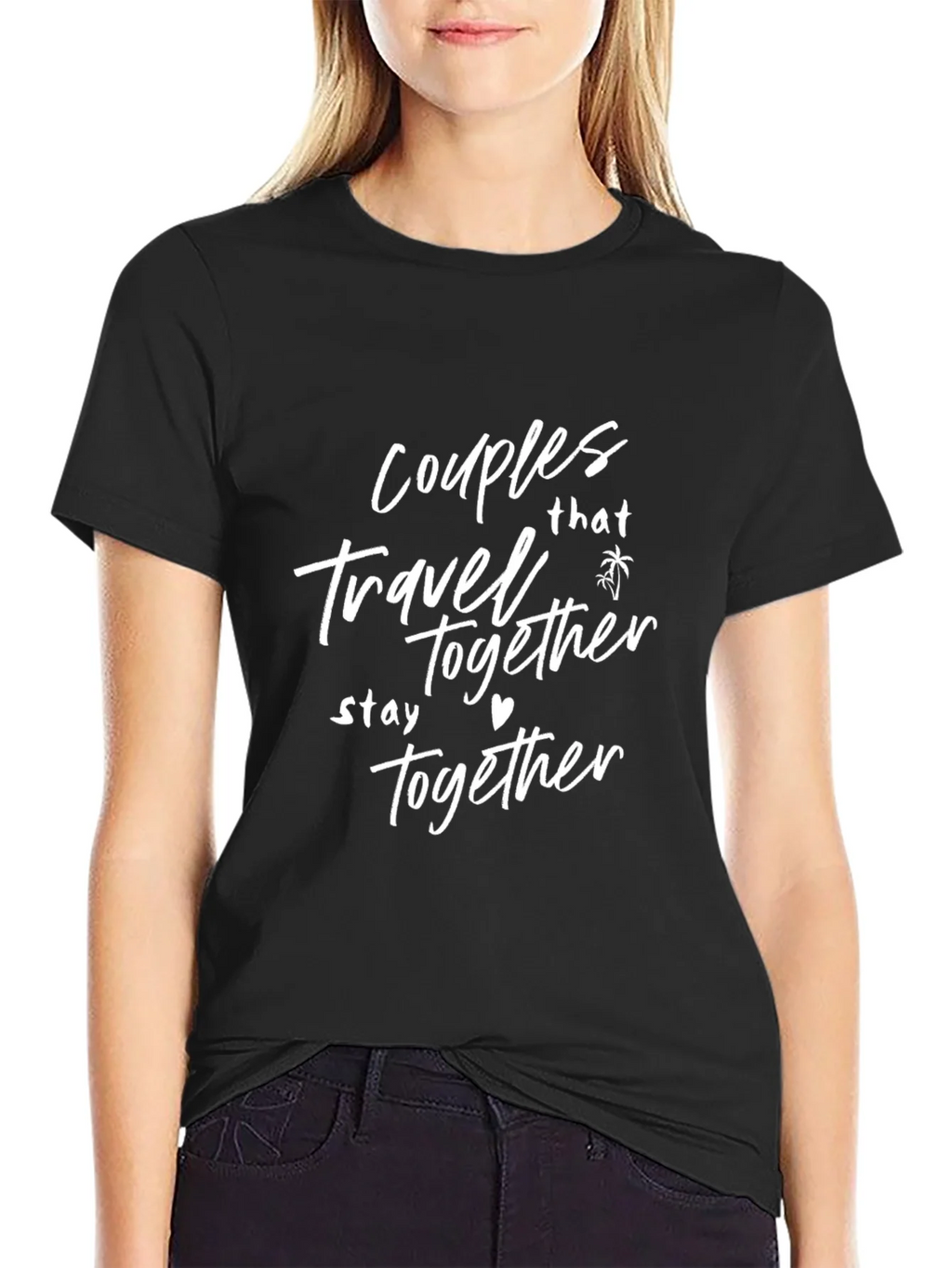 Couples That Travel Together Graphic Tee product image 2