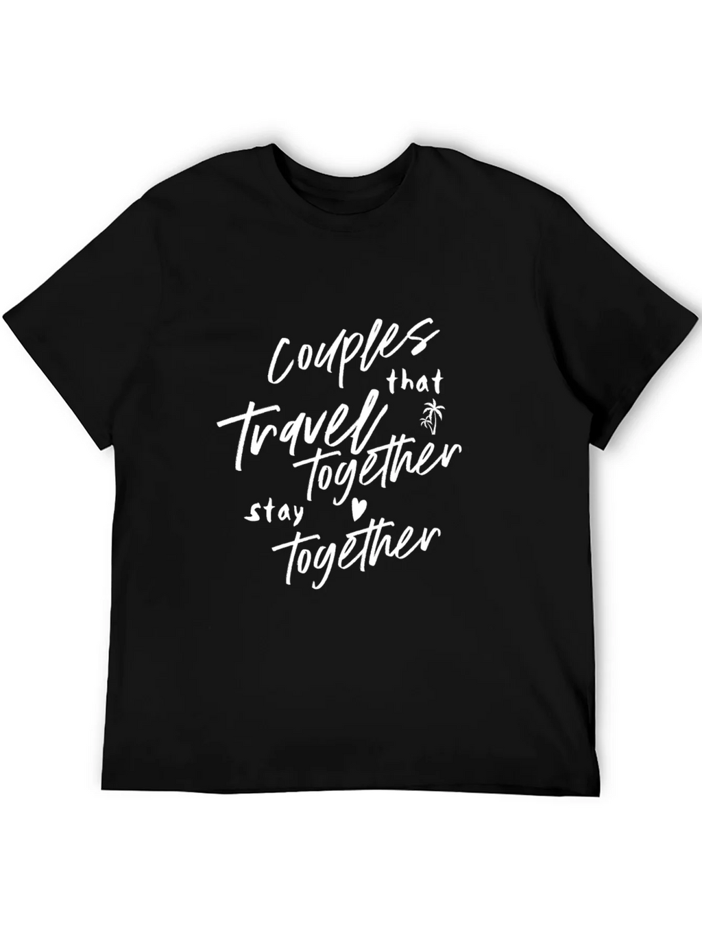 Couples That Travel Together Graphic Tee product image 5